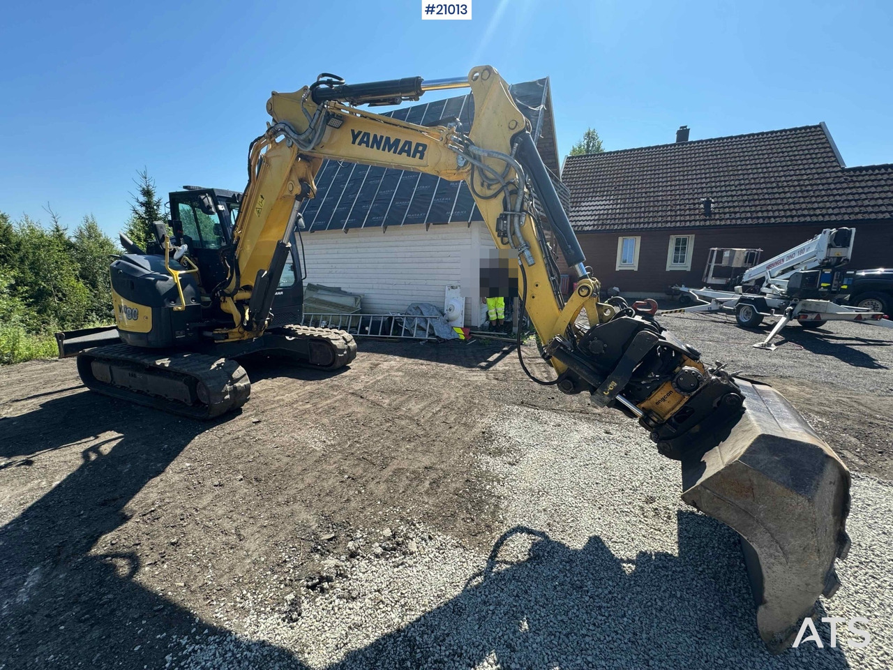 Yanmar VI080-1a - Гусеничный экскаватор: фото 3 Yanmar VI080-1a - Гусеничный экскаватор: фото 3