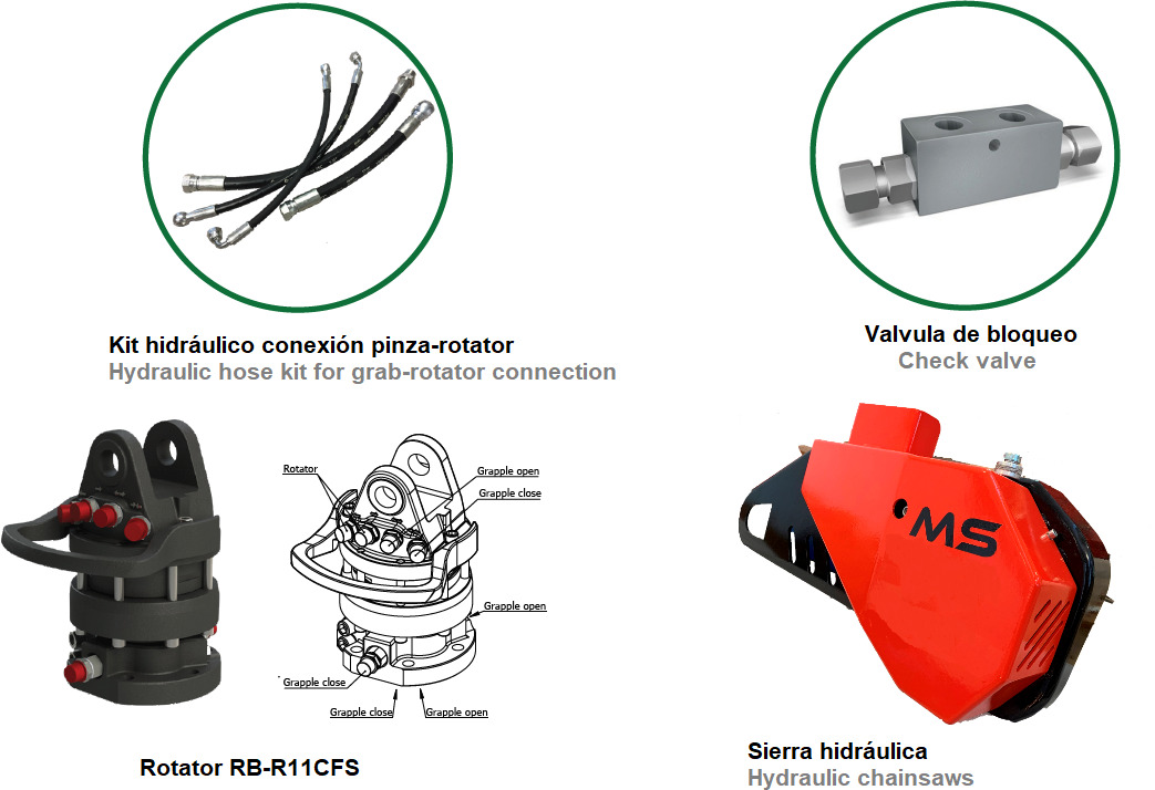 LOG GRAB REINFORCED SERIE PF-R .36 - Грейфер для Кранов-манипуляторов: фото 2 LOG GRAB REINFORCED SERIE PF-R .36 - Грейфер для Кранов-манипуляторов: фото 2