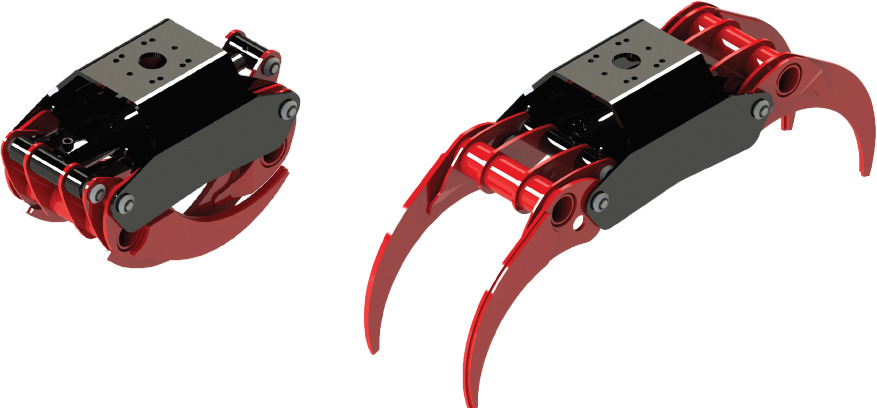 LOG GRAB REINFORCED SERIE PF-R .36 - Грейфер для Кранов-манипуляторов: фото 1 LOG GRAB REINFORCED SERIE PF-R .36 - Грейфер для Кранов-манипуляторов: фото 1