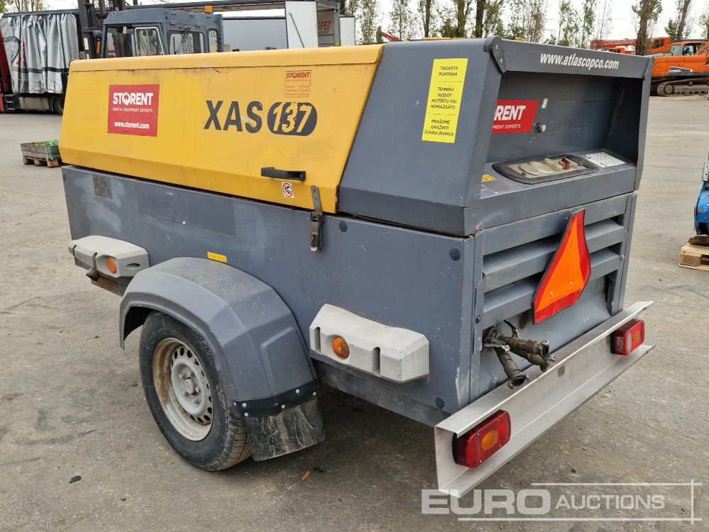 2015 Atlas Copco XAS137 - Воздушный компрессор: фото 2 2015 Atlas Copco XAS137 - Воздушный компрессор: фото 2