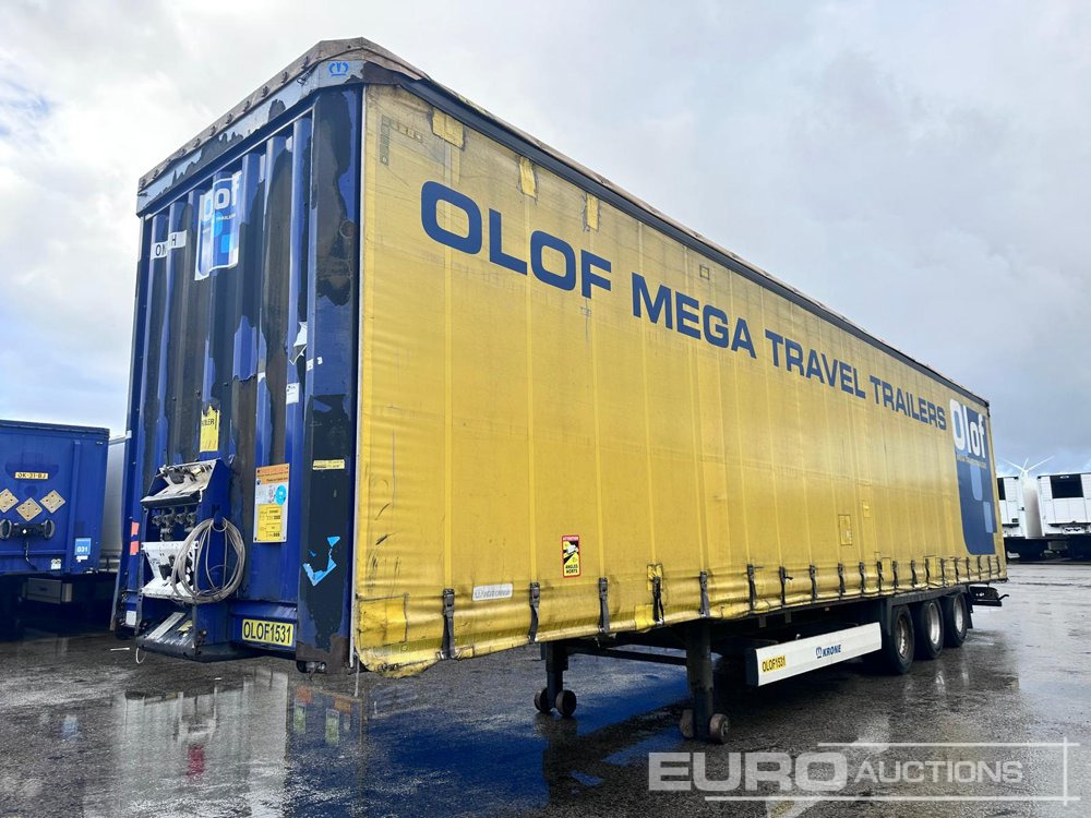 2015 Krone Mega Liner, Curtainsider, 3 Axle (Dutch Reg. Docs) - Тентованный полуприцеп: фото 1 2015 Krone Mega Liner, Curtainsider, 3 Axle (Dutch Reg. Docs) - Тентованный полуприцеп: фото 1