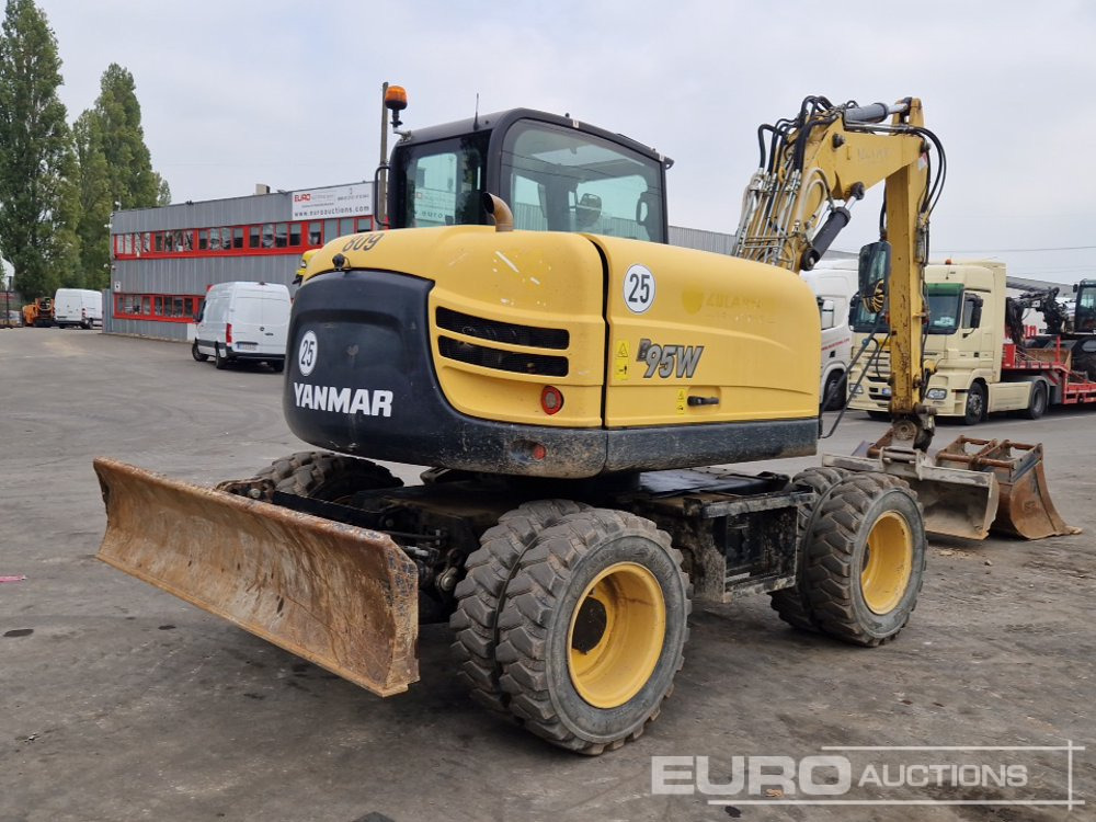 2017 Yanmar B95W - Колёсный экскаватор: фото 5 2017 Yanmar B95W - Колёсный экскаватор: фото 5