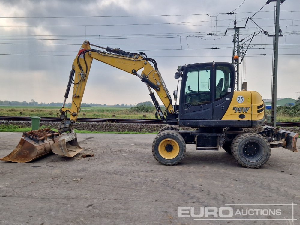 2017 Yanmar B95W - Колёсный экскаватор: фото 2 2017 Yanmar B95W - Колёсный экскаватор: фото 2