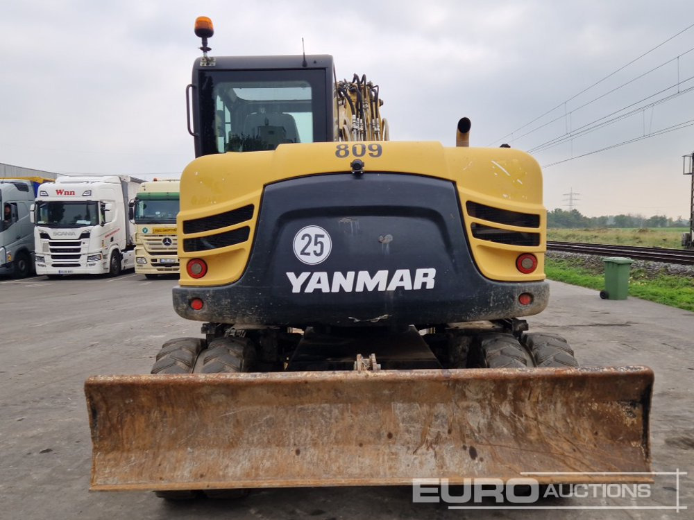 2017 Yanmar B95W - Колёсный экскаватор: фото 4 2017 Yanmar B95W - Колёсный экскаватор: фото 4