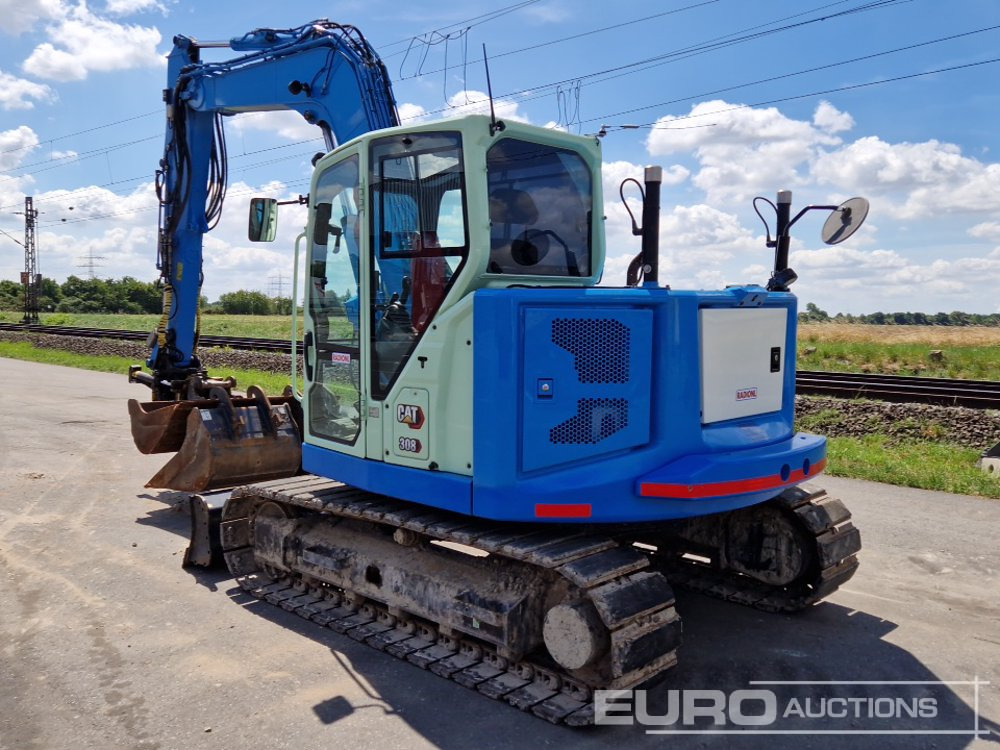 2019 CAT 308CR - Мини-экскаватор: фото 3 2019 CAT 308CR - Мини-экскаватор: фото 3