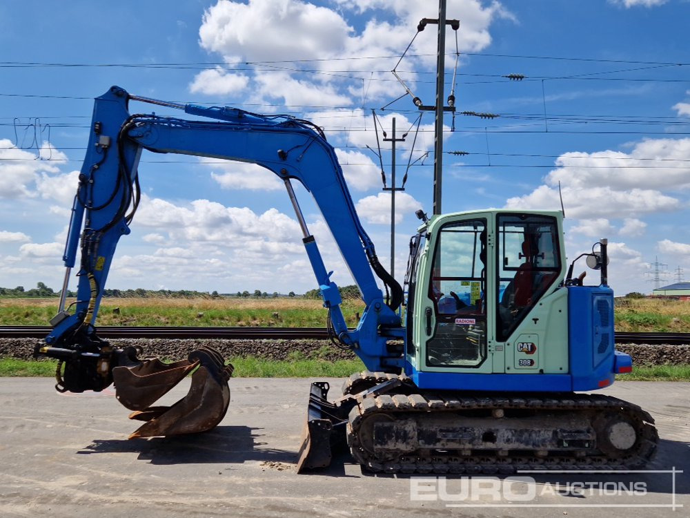 2019 CAT 308CR - Мини-экскаватор: фото 2 2019 CAT 308CR - Мини-экскаватор: фото 2