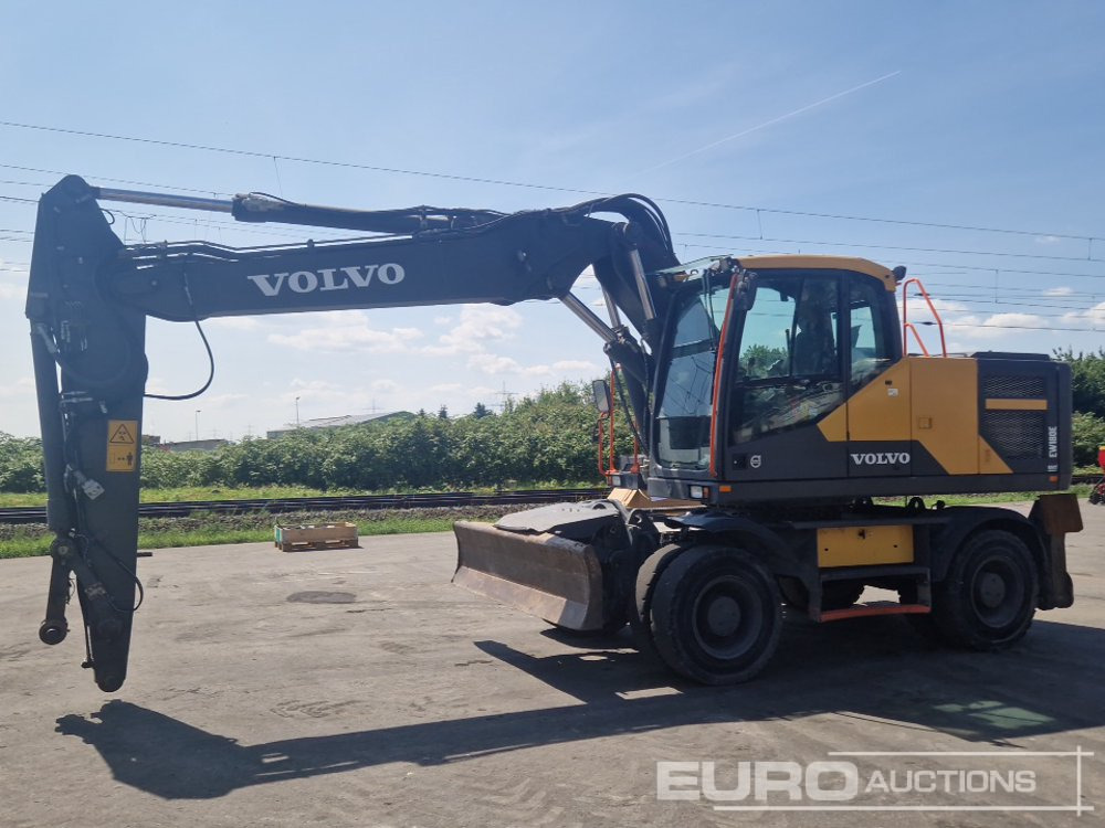 2019 Volvo EW180 - Колёсный экскаватор: фото 1 2019 Volvo EW180 - Колёсный экскаватор: фото 1