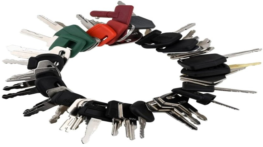 42 Key Set Compatible with John Deere, Cat, Toyota, JCB, Volvo, Doosan, Bobcat, Kubota, Hyundai, Bomag, New Holland, Komatsu, Case, Clark, IH, Kobelco, Takeuchi, Massey Ferguson, JLG, Genie - Строительное оборудование: фото 2 42 Key Set Compatible with John Deere, Cat, Toyota, JCB, Volvo, Doosan, Bobcat, Kubota, Hyundai, Bomag, New Holland, Komatsu, Case, Clark, IH, Kobelco, Takeuchi, Massey Ferguson, JLG, Genie - Строительное оборудование: фото 2