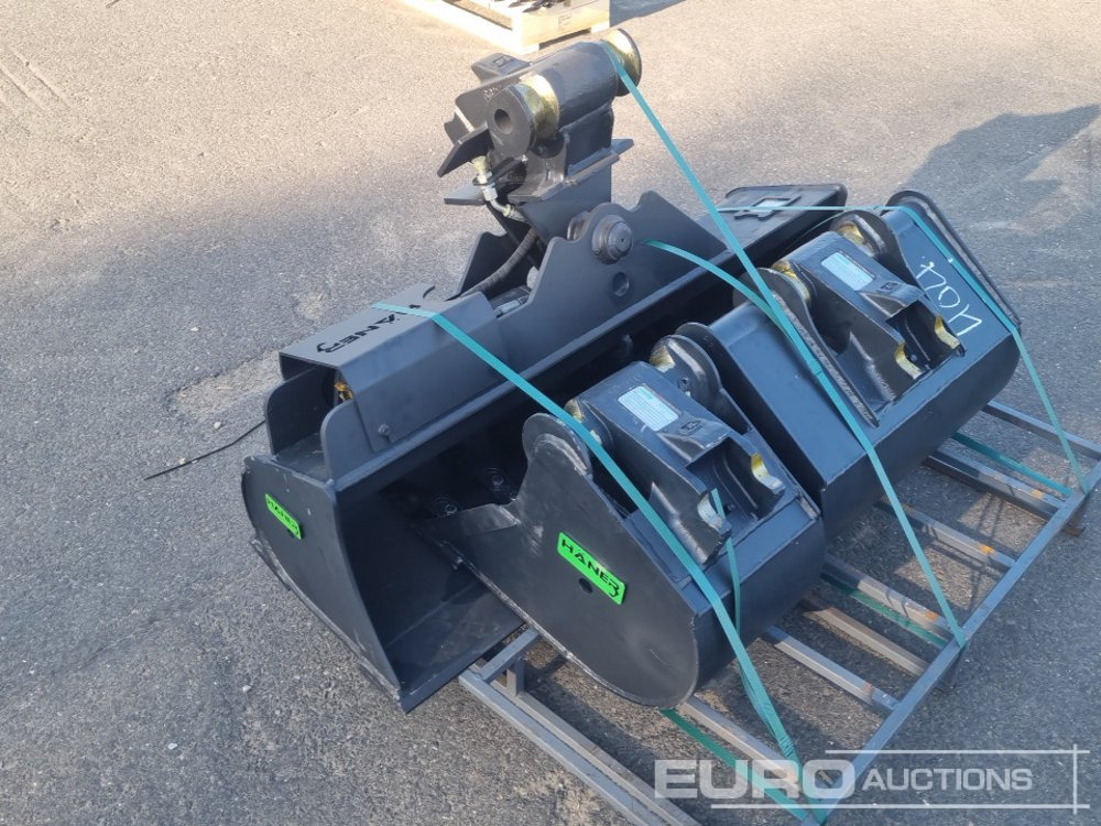 Häner Bucket Package HHG2120-Morin-M1 (1200mm) Tilt Ditch Bucket, Digging Buckets HTL230-Morin-M1 (300mm) and HTL260-Morin-M1 (600mm) to suit 2,2-2,8 ton mini excavator with Morin M1 - Ковш: фото 4 Häner Bucket Package HHG2120-Morin-M1 (1200mm) Tilt Ditch Bucket, Digging Buckets HTL230-Morin-M1 (300mm) and HTL260-Morin-M1 (600mm) to suit 2,2-2,8 ton mini excavator with Morin M1 - Ковш: фото 4