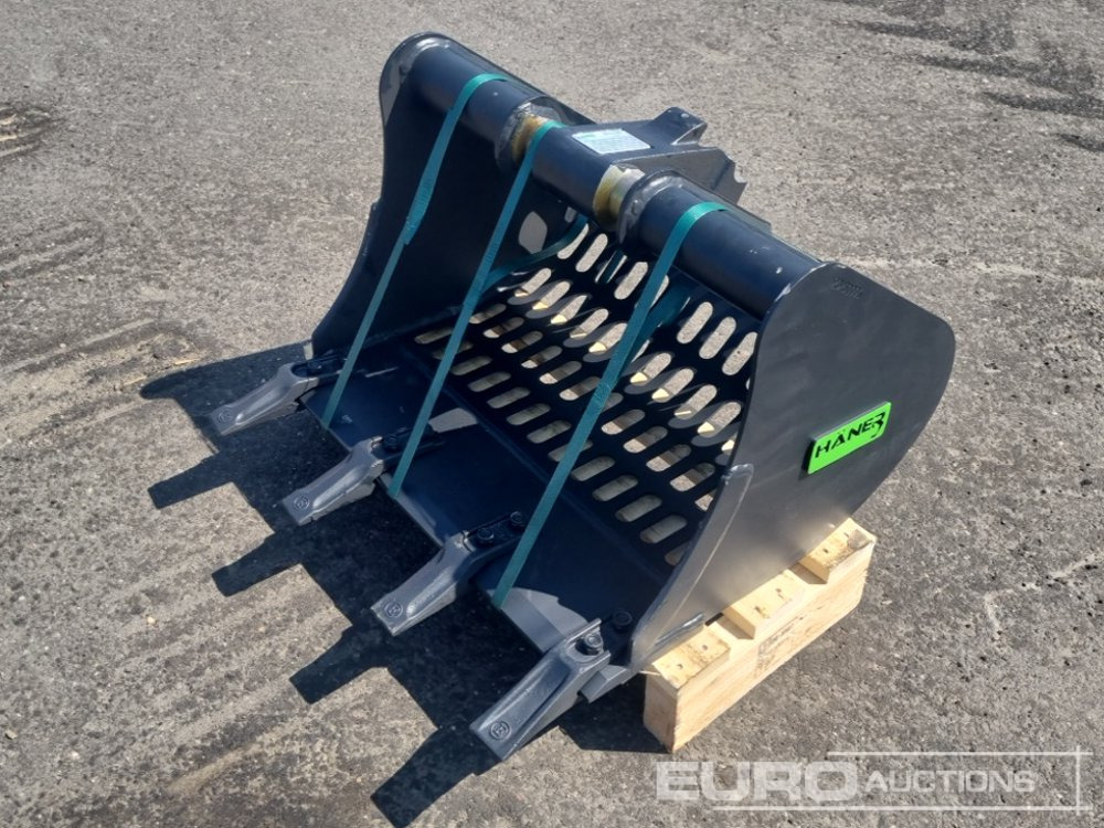 Häner HSL160 Sorting Bucket 24" (600mm), to suit 1,2-1,9 ton mini excavator, volume (SAE) 60 l, with Morin M0, 49 kg - Ковш: фото 1 Häner HSL160 Sorting Bucket 24" (600mm), to suit 1,2-1,9 ton mini excavator, volume (SAE) 60 l, with Morin M0, 49 kg - Ковш: фото 1