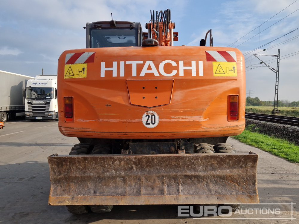 Hitachi ZX140W-3 - Колёсный экскаватор: фото 4 Hitachi ZX140W-3 - Колёсный экскаватор: фото 4