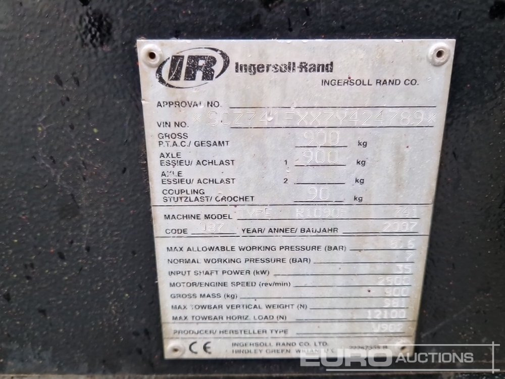 Воздушный компрессор Ingersoll Rand 741 140CFM: фото 16 Воздушный компрессор Ingersoll Rand 741 140CFM: фото 16