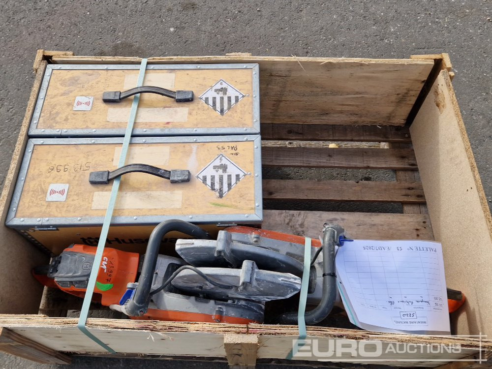 Pallet of Husqvarna Quickcut Saws, Battery Power Kit - Асфальтоукладочная техника: фото 5 Pallet of Husqvarna Quickcut Saws, Battery Power Kit - Асфальтоукладочная техника: фото 5