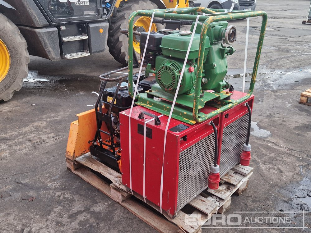 Pallet of asphalt saw, Electric Space Heater (2 of) Wacker water Pump - Строительное оборудование: фото 2 Pallet of asphalt saw, Electric Space Heater (2 of) Wacker water Pump - Строительное оборудование: фото 2