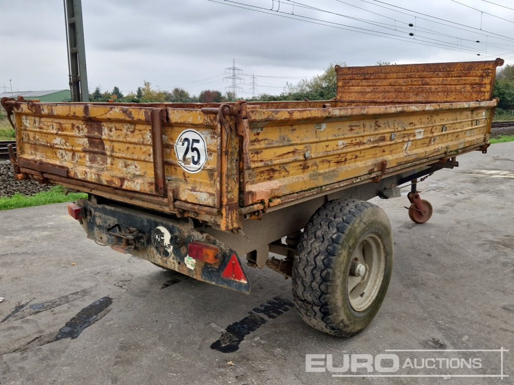 REDK-65 Single Axle Trailer - Прицеп бортовой/ Платформа: фото 4 REDK-65 Single Axle Trailer - Прицеп бортовой/ Платформа: фото 4