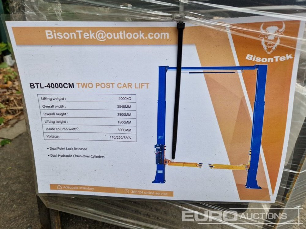 Оборудование для гаражей/ Мастерских Unused 2025 Bisontek BTL-4000CM: фото 7