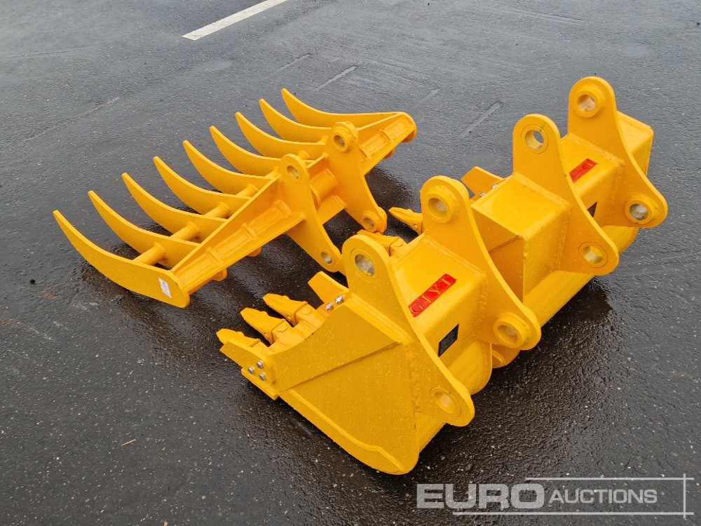 Unused 45" Rake, 24", 12" Digging Buckets to suit CAT 307 (3 of) - Ковш: фото 2 Unused 45" Rake, 24", 12" Digging Buckets to suit CAT 307 (3 of) - Ковш: фото 2