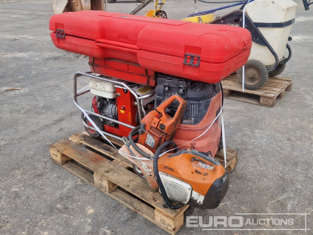 Vacuum Cleaner, Quick Cut Saw, Chainsaw, Hydraulic Power Pack, Hammer Drill, Wall Sander - Строительное оборудование: фото 4 Vacuum Cleaner, Quick Cut Saw, Chainsaw, Hydraulic Power Pack, Hammer Drill, Wall Sander - Строительное оборудование: фото 4