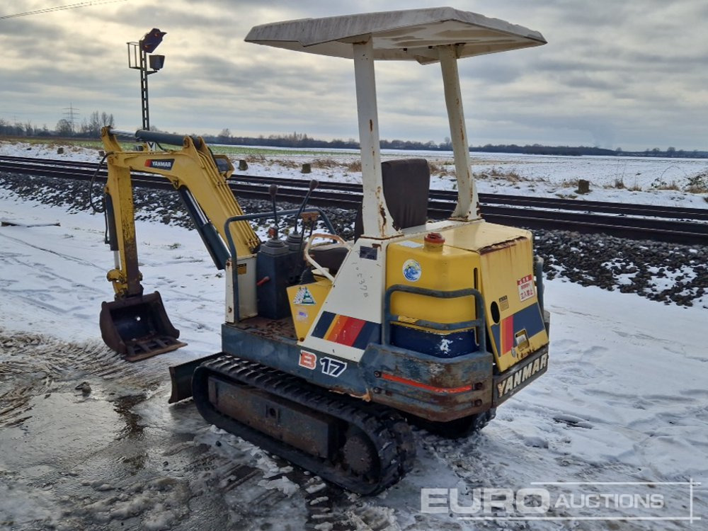 Yanmar B17-1 - Мини-экскаватор: фото 3 Yanmar B17-1 - Мини-экскаватор: фото 3