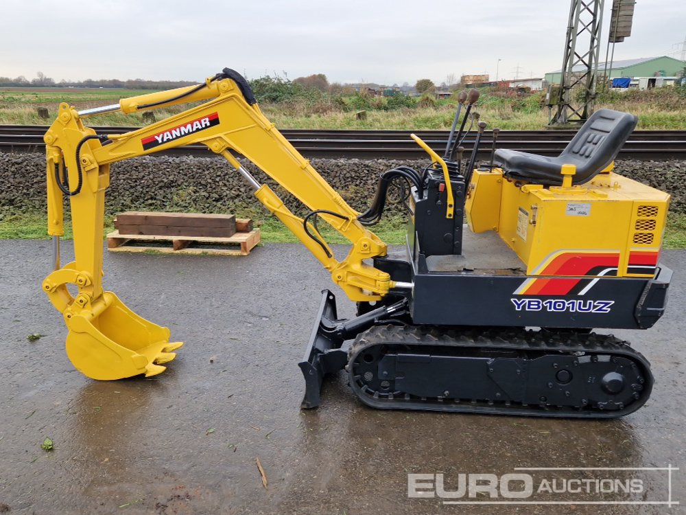 Yanmar YB101UZ - Мини-экскаватор: фото 2 Yanmar YB101UZ - Мини-экскаватор: фото 2
