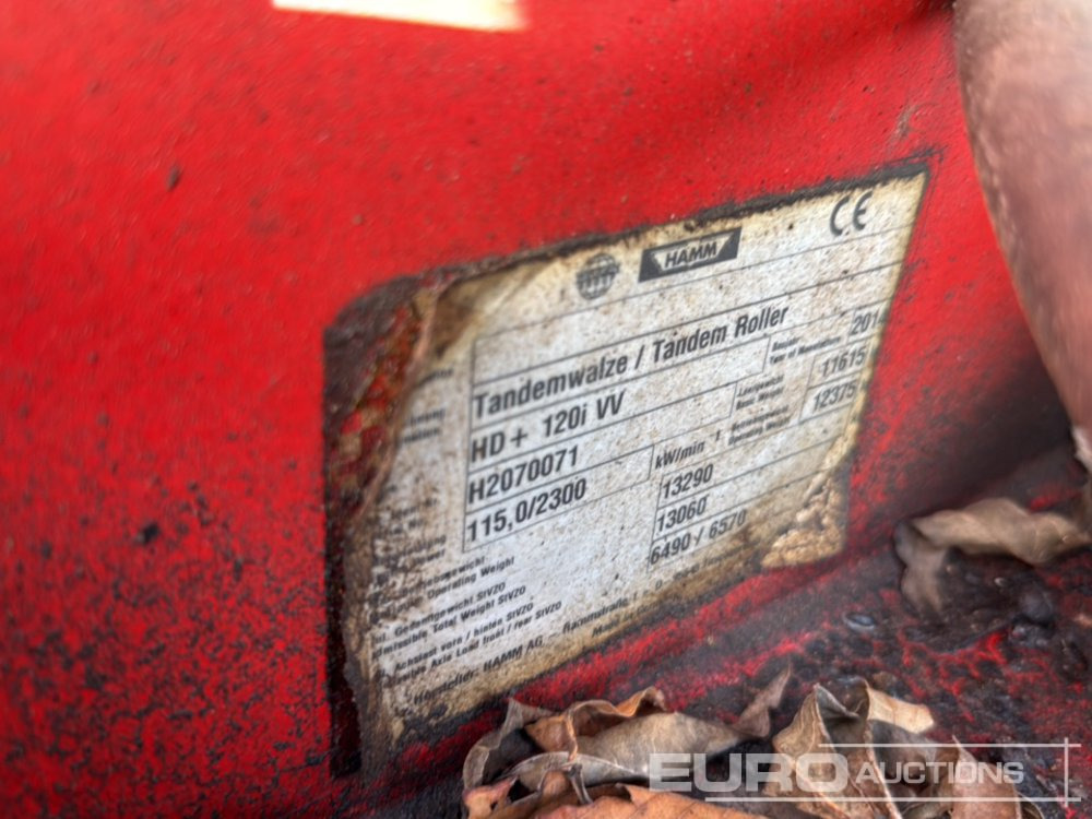 Каток 2014 Hamm HD120VV: фото 28