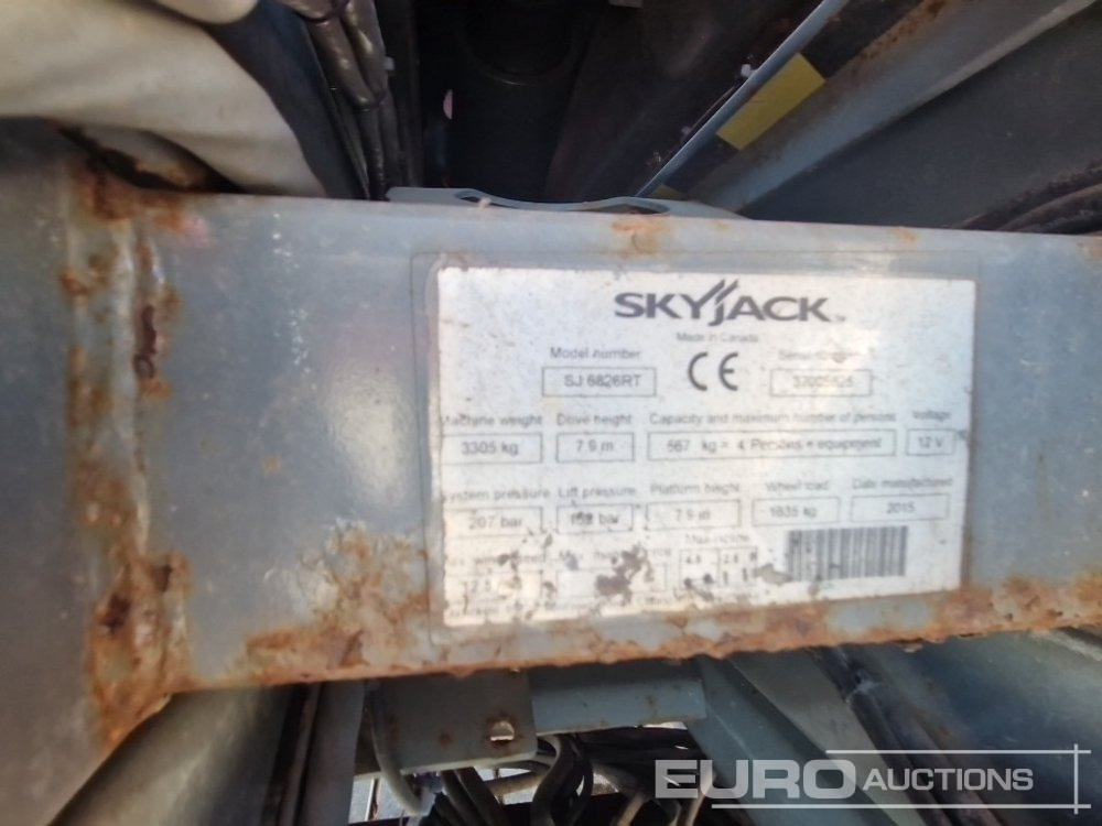 Подъёмник 2015 SkyJack SJ6826RT: фото 23