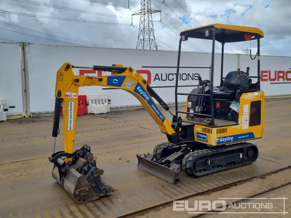 2020 JCB 16C-1 - Мини-экскаватор: фото 1 2020 JCB 16C-1 - Мини-экскаватор: фото 1