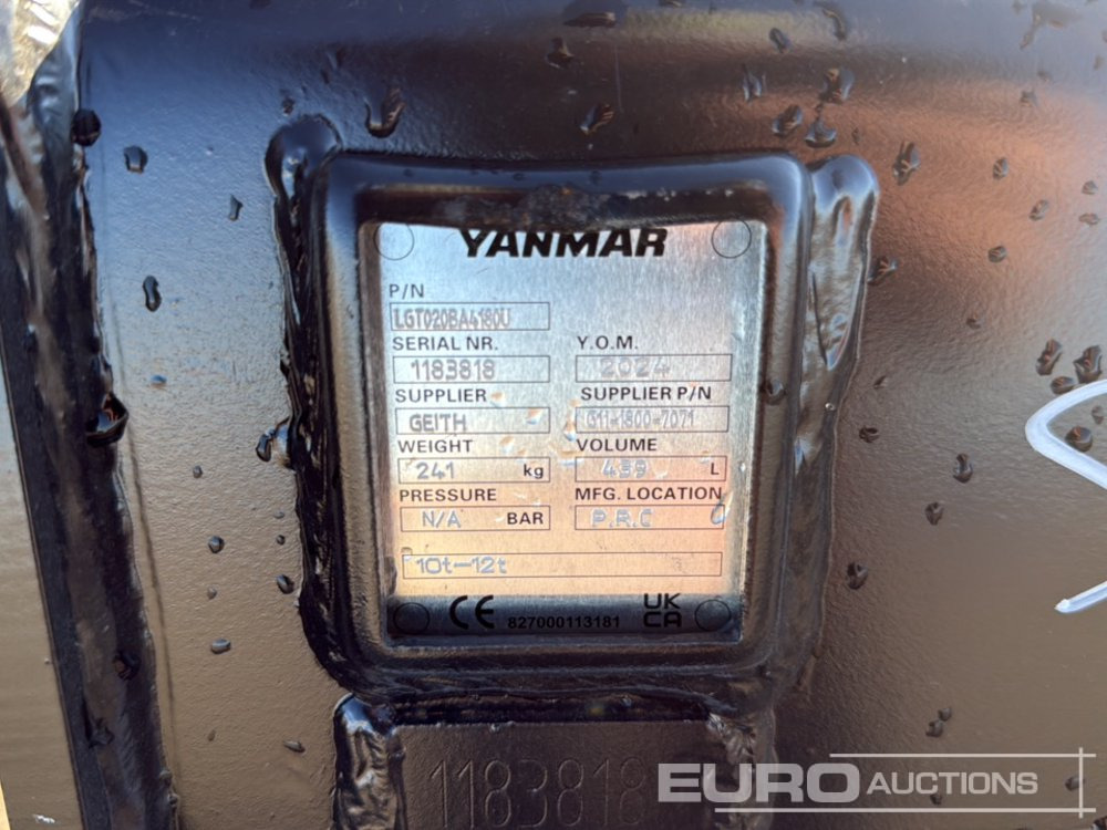2024 Yanmar LG1020BA4180U - Ковш: фото 5 2024 Yanmar LG1020BA4180U - Ковш: фото 5
