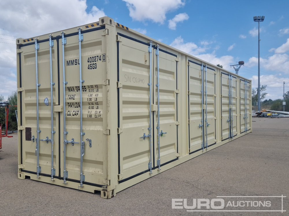 2025 40' HQ Container, One Side Multi Door, 4 Doors / Contenedor - Морской контейнер: фото 1 2025 40' HQ Container, One Side Multi Door, 4 Doors / Contenedor - Морской контейнер: фото 1