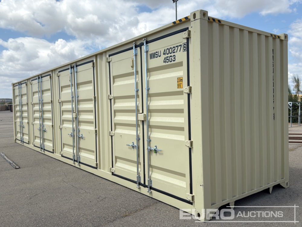 2025 40' HQ Container, One Side Multi Door, 4 Doors / Contenedor - Морской контейнер: фото 2 2025 40' HQ Container, One Side Multi Door, 4 Doors / Contenedor - Морской контейнер: фото 2