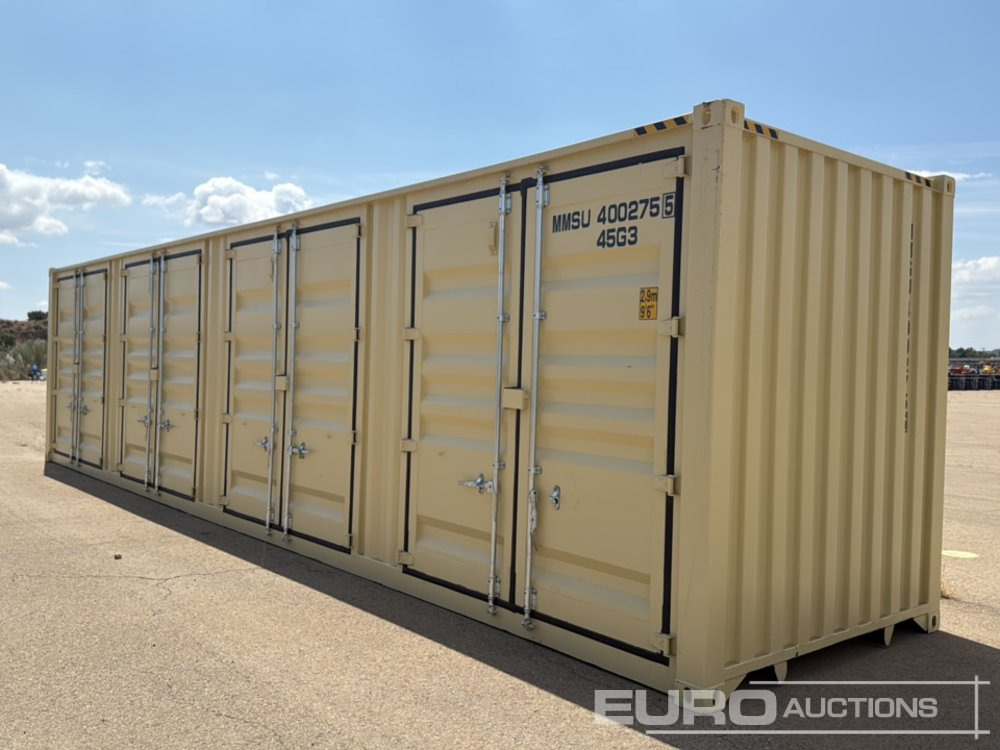 2025 40' HQ Container, One Side Multi Door, 4 Doors / Contenedor - Морской контейнер: фото 1 2025 40' HQ Container, One Side Multi Door, 4 Doors / Contenedor - Морской контейнер: фото 1