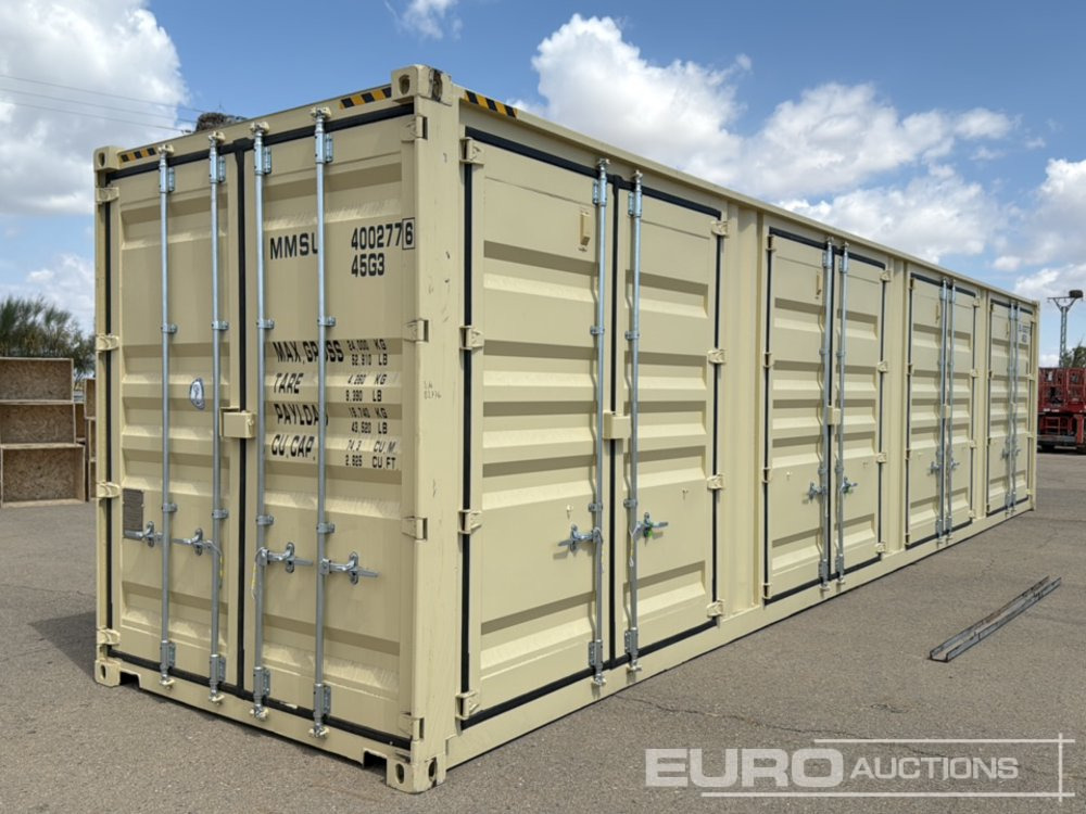 2025 40' HQ Container, One Side Multi Door, 4 Doors / Contenedor - Морской контейнер: фото 1 2025 40' HQ Container, One Side Multi Door, 4 Doors / Contenedor - Морской контейнер: фото 1