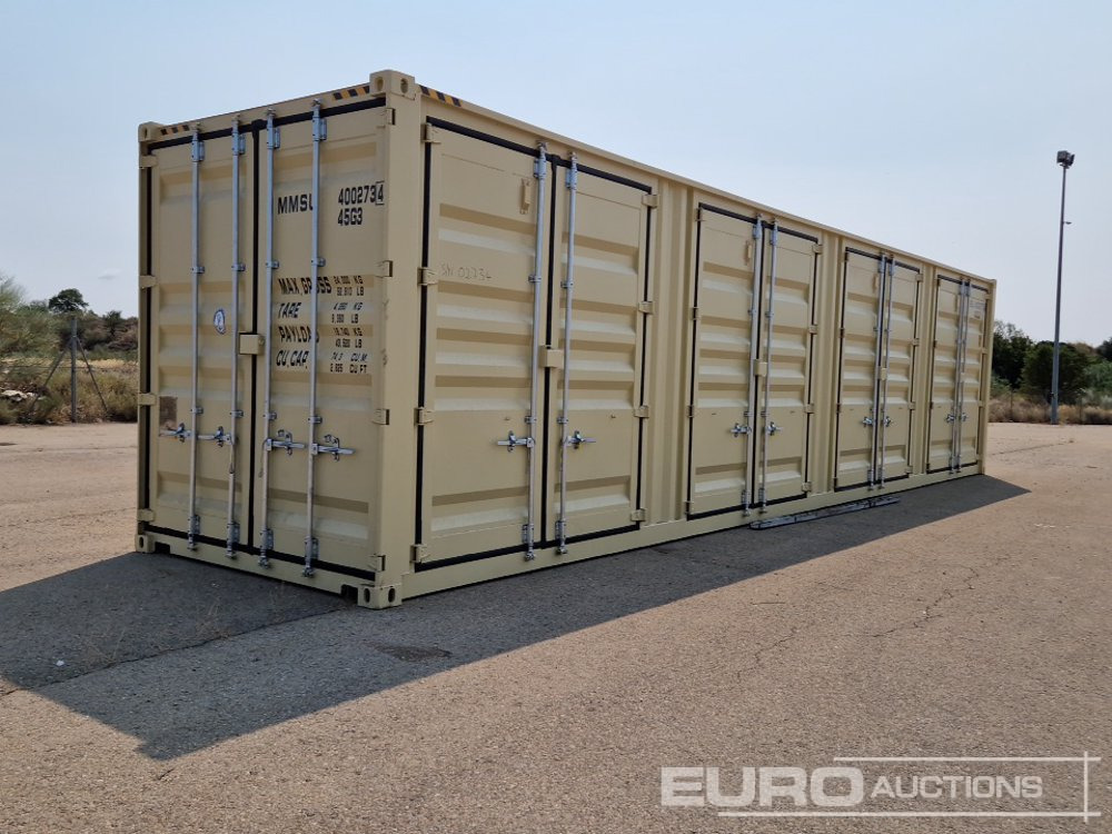 2025 40' HQ Container, One Side Multi Door, 4 Doors / Contenedor - Морской контейнер: фото 1 2025 40' HQ Container, One Side Multi Door, 4 Doors / Contenedor - Морской контейнер: фото 1