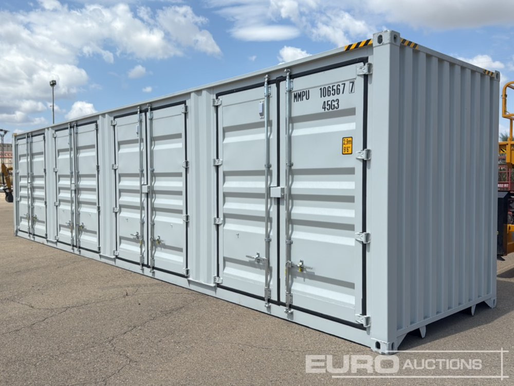 2025 40' HQ Container, One Side Multi Door, 4 Doors / Contenedor - Морской контейнер: фото 2 2025 40' HQ Container, One Side Multi Door, 4 Doors / Contenedor - Морской контейнер: фото 2