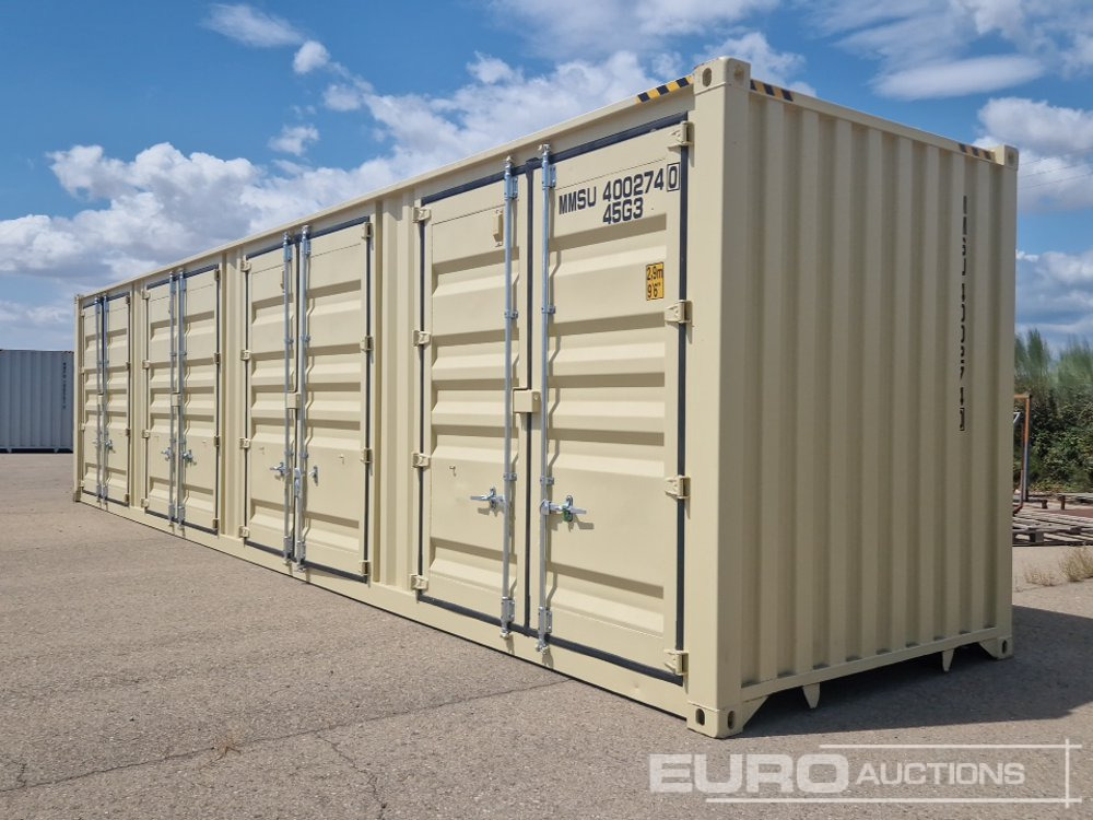 2025 40' HQ Container, One Side Multi Door, 4 Doors / Contenedor - Морской контейнер: фото 2 2025 40' HQ Container, One Side Multi Door, 4 Doors / Contenedor - Морской контейнер: фото 2