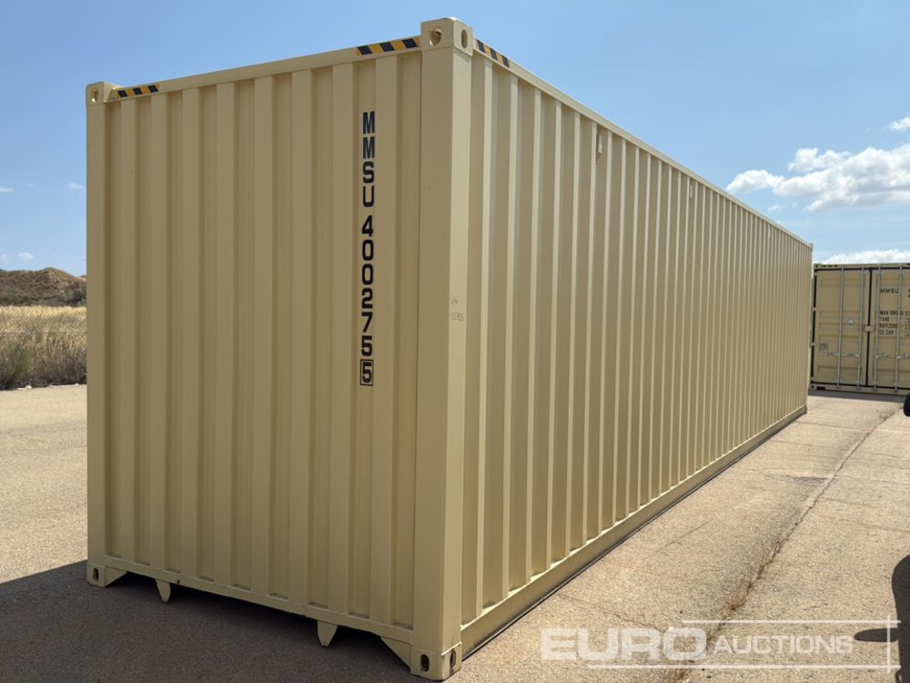 2025 40' HQ Container, One Side Multi Door, 4 Doors / Contenedor - Морской контейнер: фото 4 2025 40' HQ Container, One Side Multi Door, 4 Doors / Contenedor - Морской контейнер: фото 4
