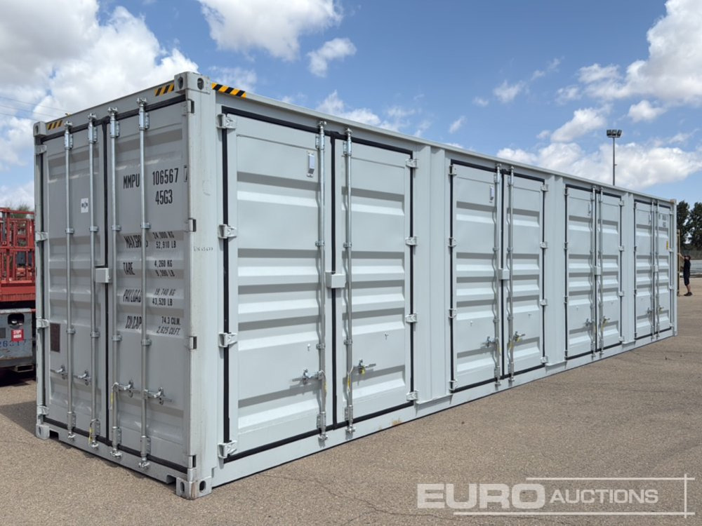 2025 40' HQ Container, One Side Multi Door, 4 Doors / Contenedor - Морской контейнер: фото 1 2025 40' HQ Container, One Side Multi Door, 4 Doors / Contenedor - Морской контейнер: фото 1