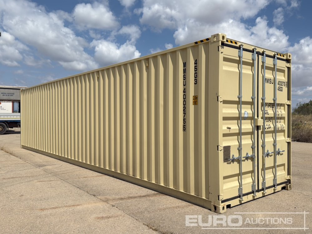 2025 40' HQ Container, One Side Multi Door, 4 Doors / Contenedor - Морской контейнер: фото 3 2025 40' HQ Container, One Side Multi Door, 4 Doors / Contenedor - Морской контейнер: фото 3