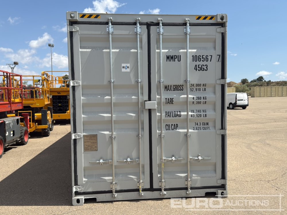 2025 40' HQ Container, One Side Multi Door, 4 Doors / Contenedor - Морской контейнер: фото 5 2025 40' HQ Container, One Side Multi Door, 4 Doors / Contenedor - Морской контейнер: фото 5