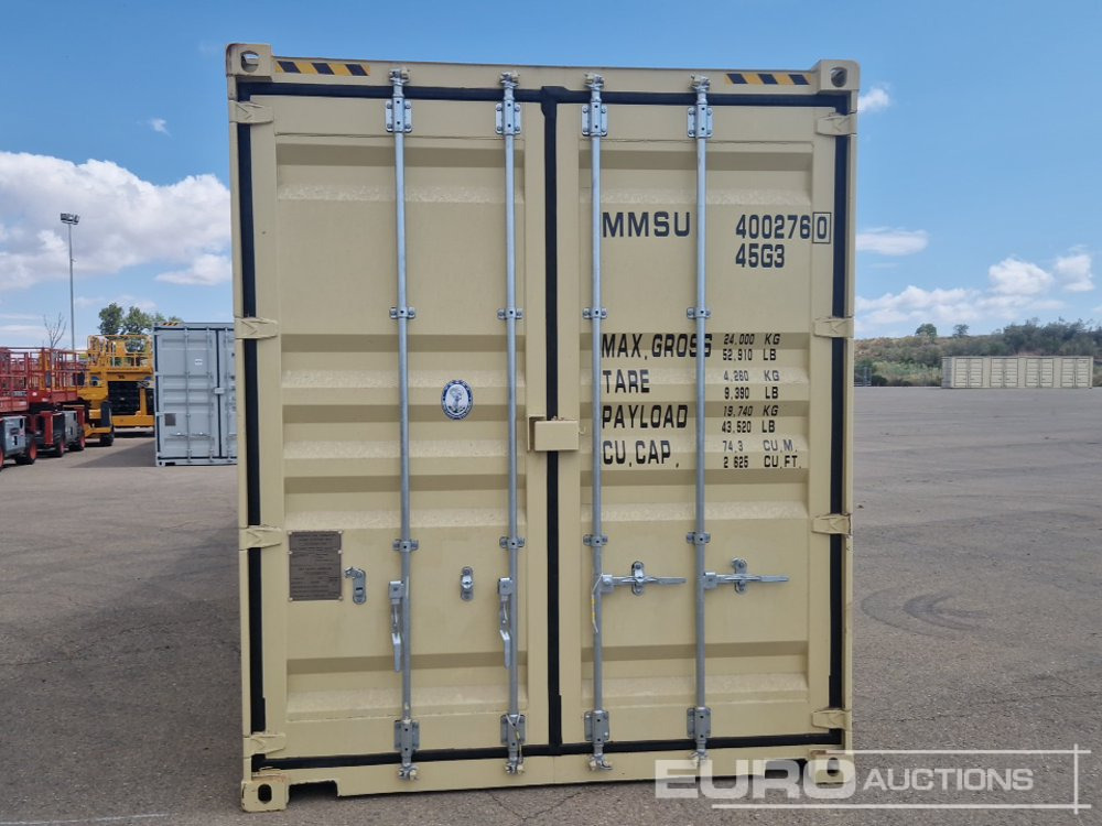 2025 40' HQ Container, One Side Multi Door, 4 Doors / Contenedor - Морской контейнер: фото 5 2025 40' HQ Container, One Side Multi Door, 4 Doors / Contenedor - Морской контейнер: фото 5