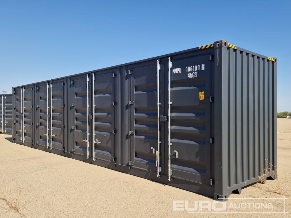 40' HQ Container, One Side Multi Door, 4 Doors / Contenedor 40' - Морской контейнер: фото 2 40' HQ Container, One Side Multi Door, 4 Doors / Contenedor 40' - Морской контейнер: фото 2