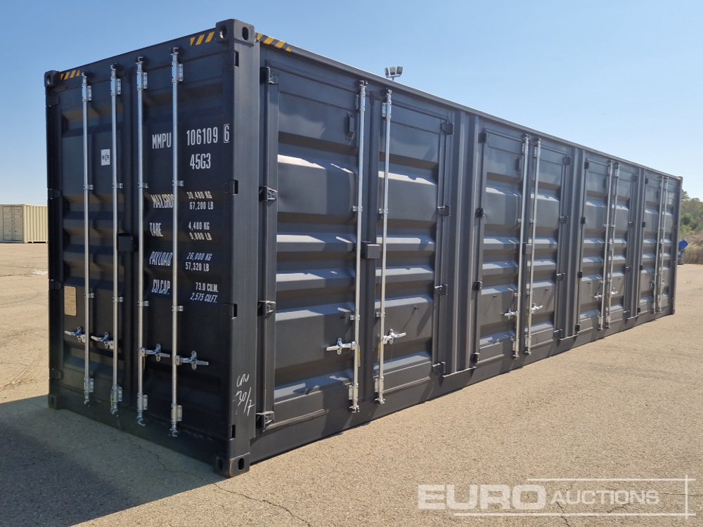 40' HQ Container, One Side Multi Door, 4 Doors / Contenedor 40' - Морской контейнер: фото 1 40' HQ Container, One Side Multi Door, 4 Doors / Contenedor 40' - Морской контейнер: фото 1