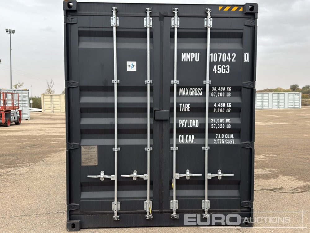 40' x 8' High Cube Container, 4 Side Doors, 1 End Door - Морской контейнер: фото 5 40' x 8' High Cube Container, 4 Side Doors, 1 End Door - Морской контейнер: фото 5
