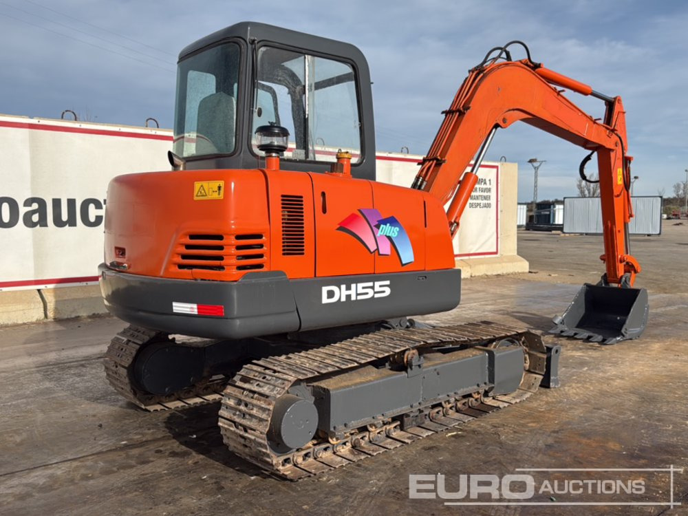 Doosan DH55-V - Мини-экскаватор: фото 5 Doosan DH55-V - Мини-экскаватор: фото 5