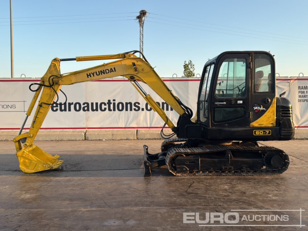 Hyundai R60-7 - Мини-экскаватор: фото 2 Hyundai R60-7 - Мини-экскаватор: фото 2