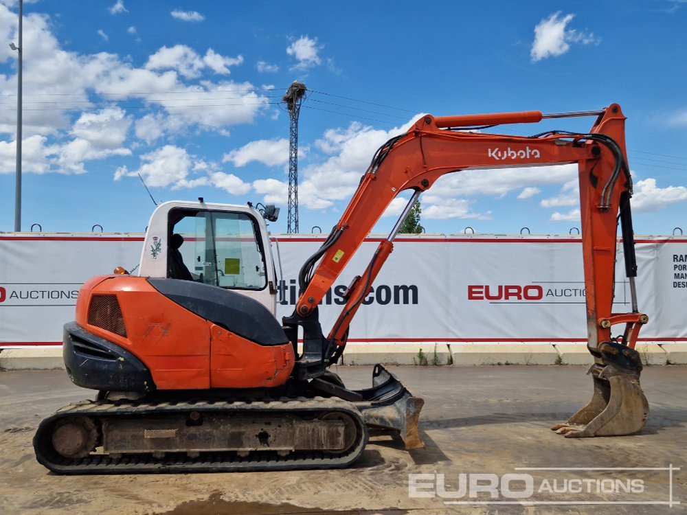 Мини-экскаватор Kubota KX080-3: фото 6
