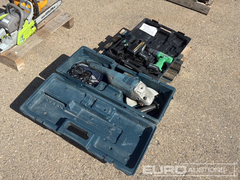 Pallet of (Hitachi) Cordless Drill & 230mm (Bosh) Angle Grinder - Строительное оборудование: фото 2 Pallet of (Hitachi) Cordless Drill & 230mm (Bosh) Angle Grinder - Строительное оборудование: фото 2