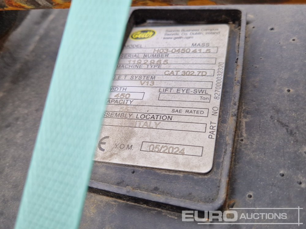 Unused 2024 Geith AT2.8R-1200SR 48" Tilt Ditching Bucket, H03-0450 18" Digging Bucket, H03-0300 12" Digging Bucket 35mm Pin to suit Mini / Conjunto Cazos Excavator - Ковш: фото 5 Unused 2024 Geith AT2.8R-1200SR 48" Tilt Ditching Bucket, H03-0450 18" Digging Bucket, H03-0300 12" Digging Bucket 35mm Pin to suit Mini / Conjunto Cazos Excavator - Ковш: фото 5