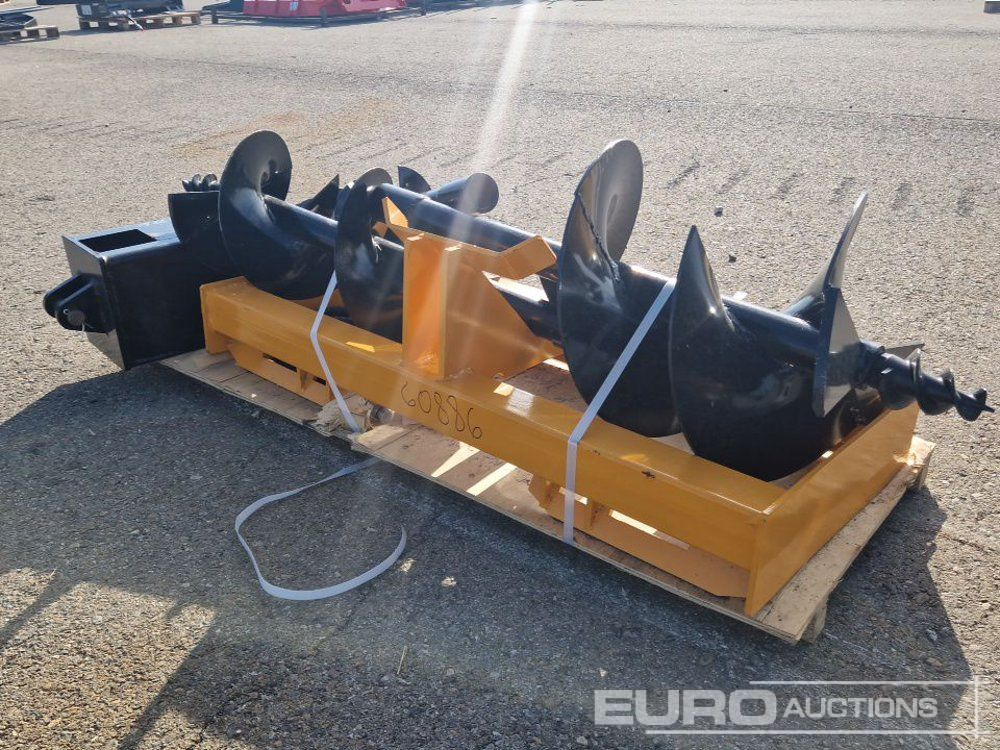 Unused 2025 Captok Auger And Extra Rod, 8" Auger, C/W 12"/16" Auger Rod To Suit Skidsteer / Ahoyador para Mini Cargadora - Бур для Мини-погрузчиков с бортовым поворотом: фото 4 Unused 2025 Captok Auger And Extra Rod, 8" Auger, C/W 12"/16" Auger Rod To Suit Skidsteer / Ahoyador para Mini Cargadora - Бур для Мини-погрузчиков с бортовым поворотом: фото 4