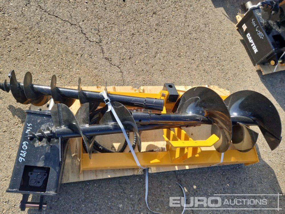 Unused 2025 Captok Auger And Extra Rod, 8" Auger, C/W 12"/16" Auger Rod To Suit Skidsteer / Ahoyador para Mini Cargadora - Бур для Мини-погрузчиков с бортовым поворотом: фото 5 Unused 2025 Captok Auger And Extra Rod, 8" Auger, C/W 12"/16" Auger Rod To Suit Skidsteer / Ahoyador para Mini Cargadora - Бур для Мини-погрузчиков с бортовым поворотом: фото 5